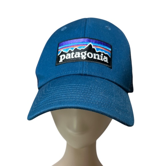 Patagonia Other - Patagonia P-6 Logo LoPro Trucker Hat Bright Blue